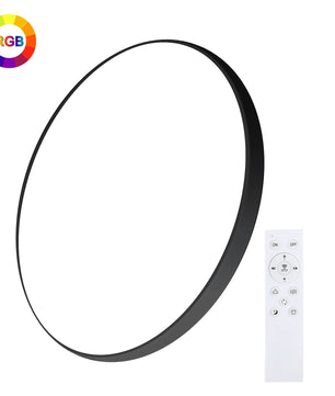 Slimme LED Plafondlamp Ø30 cm – 24W RGB met App en Afstandsbediening – Dimbaar 2700K–6500K voor Woonkamer en Slaapkamer