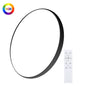 Slimme LED Plafondlamp Ø30 cm – 24W RGB met App en Afstandsbediening – Dimbaar 2700K–6500K voor Woonkamer en Slaapkamer