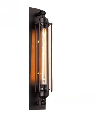 Retro Wandlamp van Smeedijzer – Industriële Amerikaanse Stijl LED Wandkandelaar voor Restaurant, Gang, Woonkamer en Slaapkamer