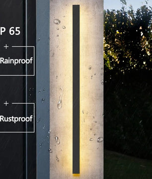 Outdoor LED Wandlamp IP65 – Waterdichte Scandinavische Wandverlichting met Warm Neutraal of Koel Licht voor Tuin en Interieur