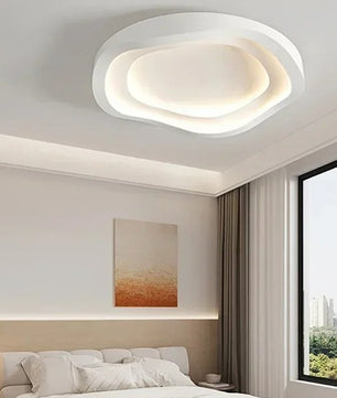 Minimalistische Witte LED Plafondlamp – Moderne Aluminium Plafondverlichting – Mat Design voor Woonkamer en Slaapkamer