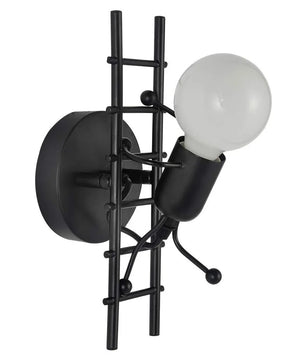 Creatieve Cartoon Wandlamp – Metalen Wandverlichting voor Kinderkamer met E27 Fitting