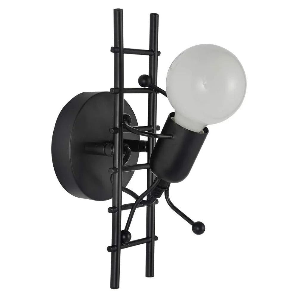 Creatieve Cartoon Wandlamp – Metalen Wandverlichting voor Kinderkamer met E27 Fitting