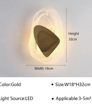 Moderne LED Wandlamp – Acryl en IJzer – Omhoog en Omlaag Verlichting – Minimalistische Wandverlichting voor Woonkamer en Slaapkamer