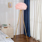 Veren Vloerlamp met Ganzenveren – Luxe Staande Lamp E27 – Zachte Romantische Sfeerverlichting voor Woonkamer en Slaapkamer