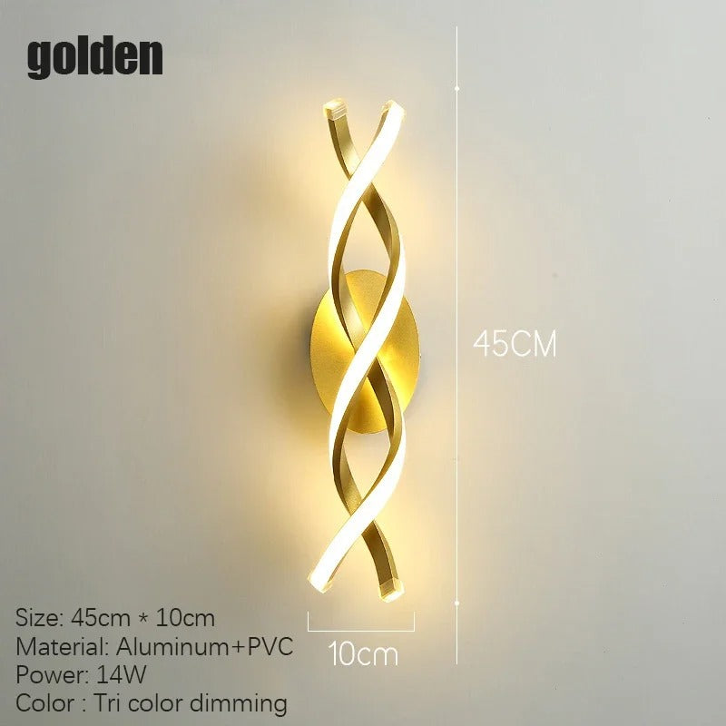 Moderne Minimalistische LED Wandlamp 20W – Aluminium Up en Down Wandverlichting voor Woonkamer en Slaapkamer