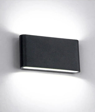 Scandinavische LED Wandlamp Up Down – Aluminium IP65 Waterdicht – Moderne Wandverlichting voor Binnen en Buiten