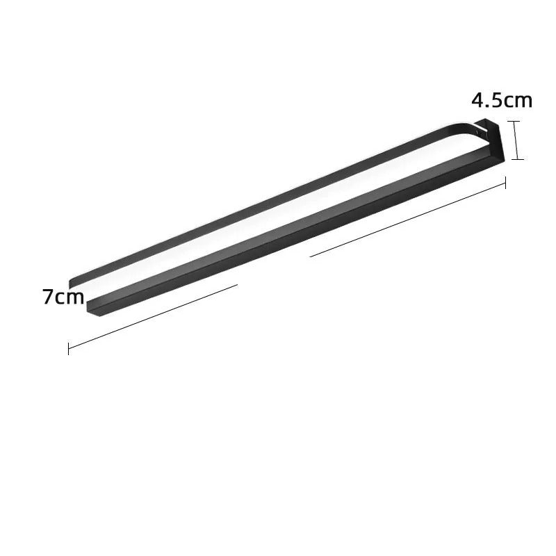 Moderne LED Wandlamp voor Badkamer en Spiegel – Waterdicht Anti-Fog Design – Minimalistische Wandverlichting voor Make-up, Kast en Woonruimte