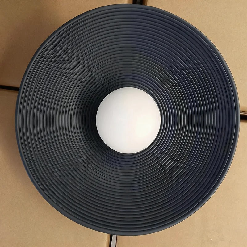 Creatieve Retro Ronde Wandlamp – Decoratieve LED Wandverlichting met Kunststof Bol voor Restaurant, Slaapkamer en Gang