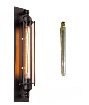 Retro Wandlamp van Smeedijzer – Industriële Amerikaanse Stijl LED Wandkandelaar voor Restaurant, Gang, Woonkamer en Slaapkamer