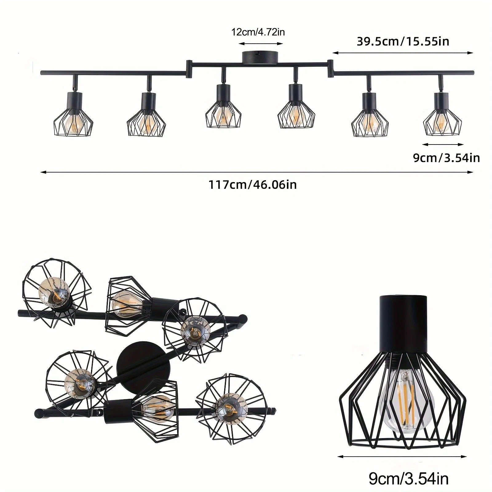 Verstelbare Aluminium LED Plafondlamp – Ø50 cm Ultradun Design – Richtbaar en Modern met Geborstelde Afwerking voor Woonkamer, Eetkamer en Kantoor