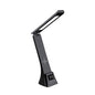 Multifunctionele LED Bureaulamp – Dimbaar met Draadloze Oplader, USB-Poort en Digitale Klok – 3 Lichtkleuren