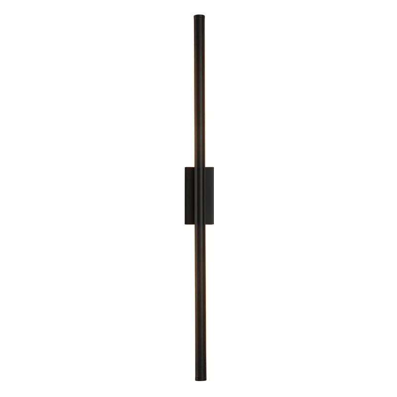 Moderne Lineaire LED Wandlamp – Minimalistische Up en Down Wandverlichting in Zwart of Goud voor Slaapkamer en Woonkamer