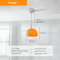 Ronde Hanglamp – Moderne Balvormige Plafondlamp voor Woonkamer, Restaurant & Café