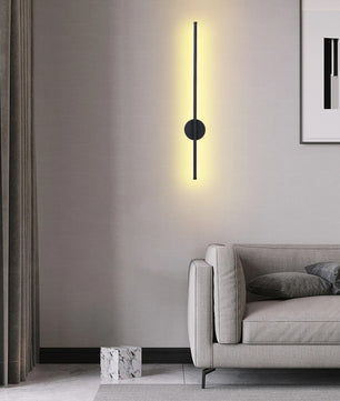 Draadloze LED Wandlamp 50 cm – Magnetische Wandverlichting met Afstandsbediening – Moderne Oplaadbare Wandlamp voor Slaapkamer en Woonkamer