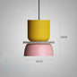 Moderne Macaron LED Hanglamp – Kleurrijke Plafondlamp voor Eetkamer, Slaapkamer & Café