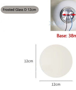 Moderne Glazen Wandlamp – Bauhaus Ronde Melkwitte Bal met G9 LED voor Slaapkamer en Woonkamer