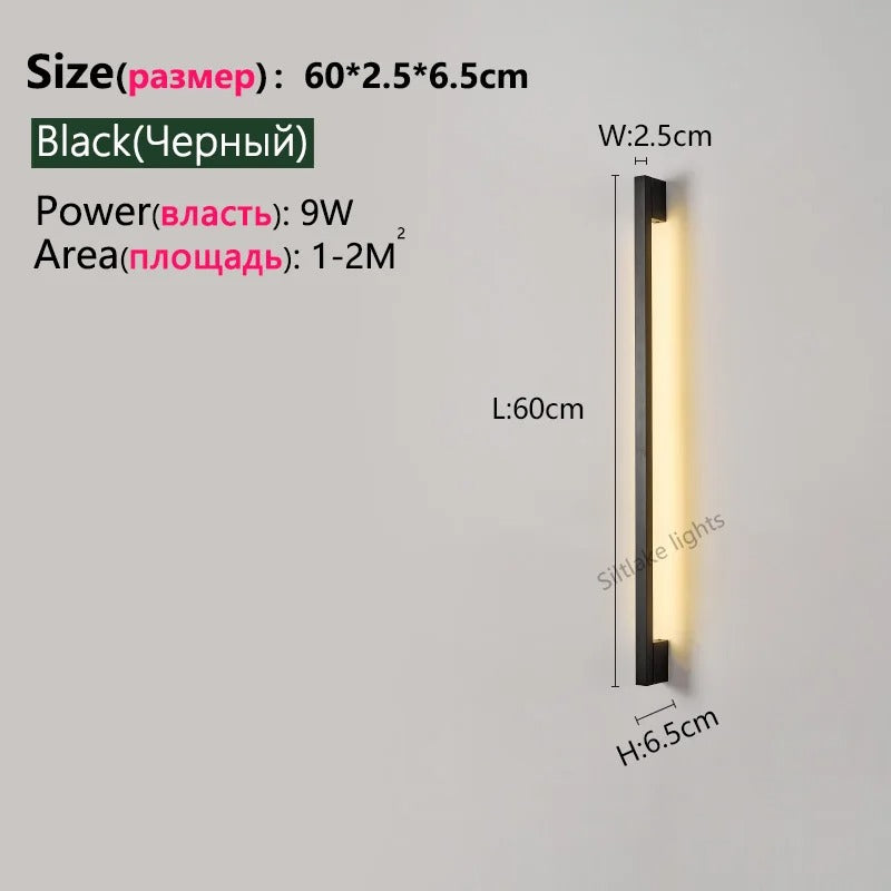 Moderne LED Wandlamp – Minimalistisch Design met Geheugenfunctie voor Woonkamer en Slaapkamer