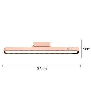 LED Bureaulamp met Magneet – USB Oplaadbaar, Traploos Dimbaar – Draadloze Leeslamp met 3 Kleurtemperaturen