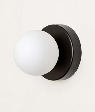 Macaron LED Wandlamp – Mini Glazen Wandlamp 10 of 12 cm – Moderne Sfeerverlichting voor Slaapkamer, Gang en Balkon