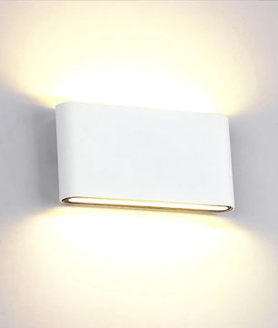 Scandinavische LED Wandlamp Up Down – Aluminium IP65 Waterdicht – Moderne Wandverlichting voor Binnen en Buiten