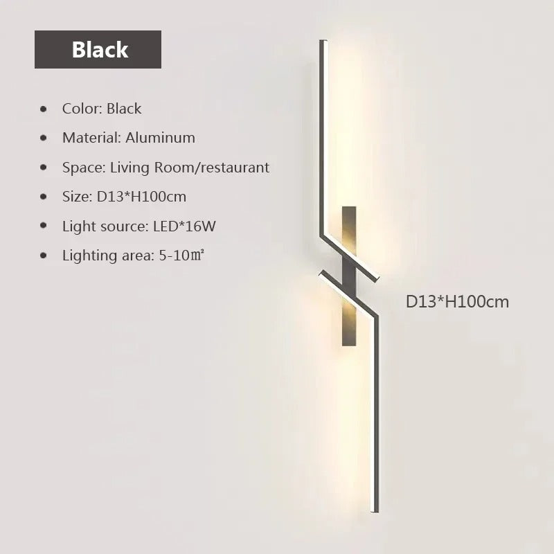 Moderne LED Wandlamp – Up en Down Verlichting voor Woonkamer en Slaapkamer