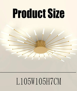 Moderne LED Plafondlamp – 28W Natuurlijk Licht 4500K – Strakke Metalen Plafondverlichting voor Slaapkamer, Woonkamer en Kantoor