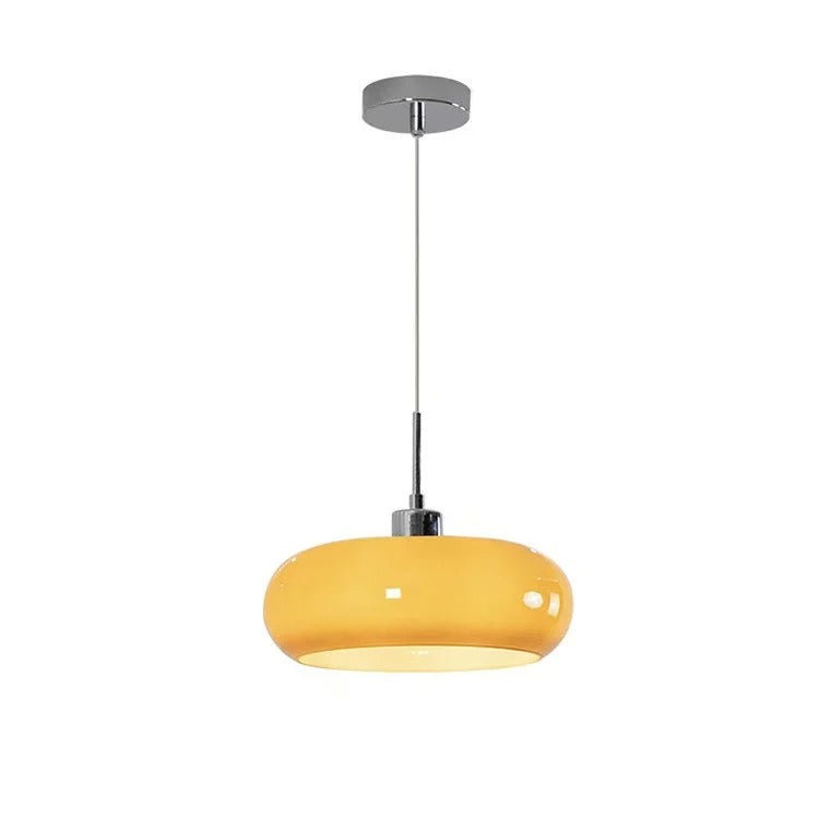 Nordic Retro Glazen Hanglamp – Moderne Plafondlamp voor Eetkamer, Woonkamer & Café