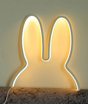 Konijn LED Nachtlampje – USB Bureaulamp, Kinderkamer & Sfeerverlichting, 5W
