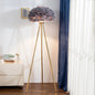Veren Vloerlamp met Ganzenveren – Luxe Staande Lamp E27 – Zachte Romantische Sfeerverlichting voor Woonkamer en Slaapkamer