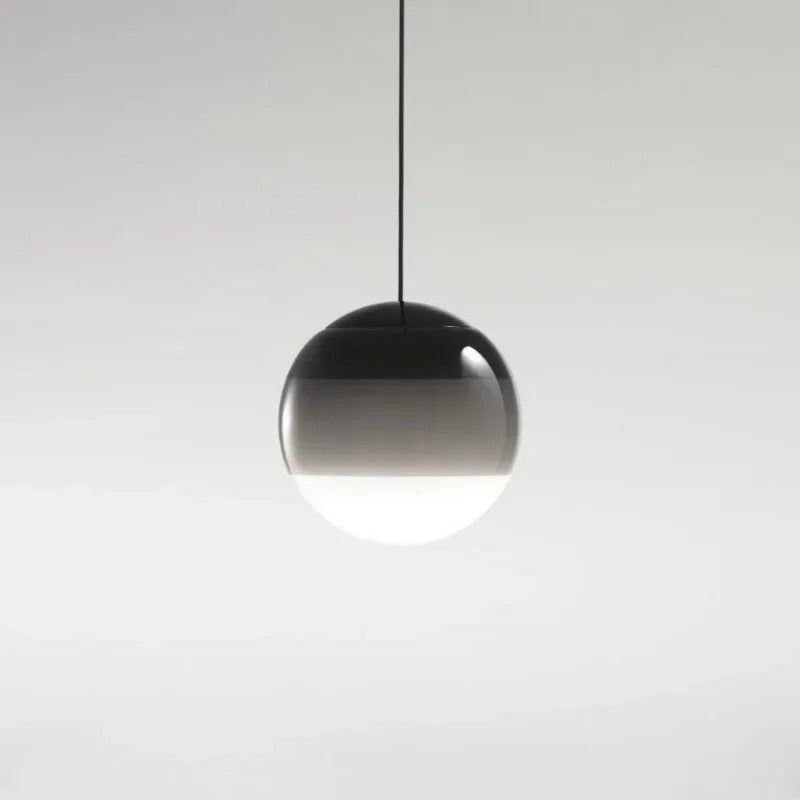 Nordic Kleurrijke Glazen Bol Hanglamp – Moderne LED Plafondlamp voor Eetkamer, Slaapkamer & Café