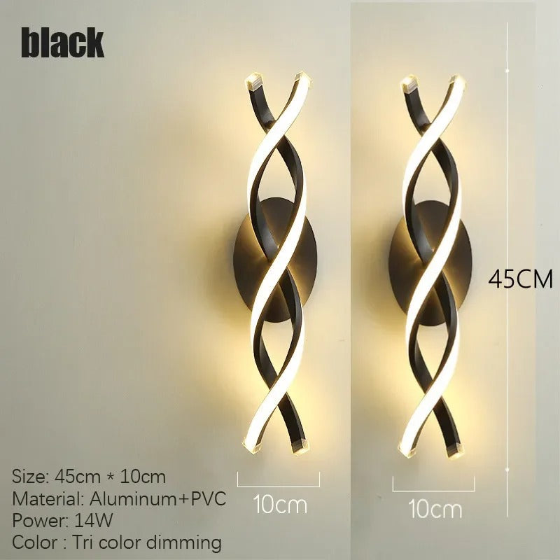 Moderne Minimalistische LED Wandlamp 20W – Aluminium Up en Down Wandverlichting voor Woonkamer en Slaapkamer