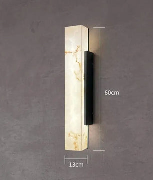 Moderne Marmeren LED Wandlamp – Waterdicht Design voor Binnen en Buiten