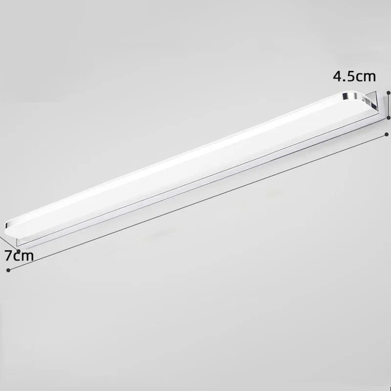 Moderne LED Wandlamp voor Badkamer en Spiegel – Waterdicht Anti-Fog Design – Minimalistische Wandverlichting voor Make-up, Kast en Woonruimte