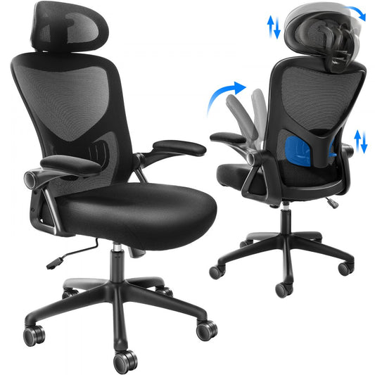 Sedia Home Comfort Black Ergonomische bureaustoel - Zwart