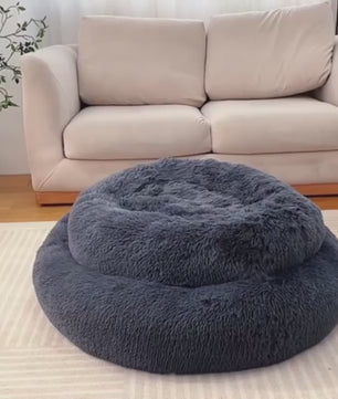 Fluffy Ondersteunend Hondenbed - Donut