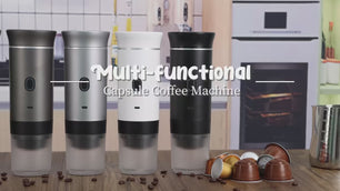 3-in-1 Draagbare Koffiemachine – Elektrische Espresso Machine