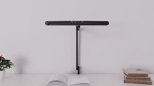 Premium LED Bureaulamp met Klem – 24W Ultra Heldere LED Bureaulamp met Sfeerverlichting en Automatisch Dimmen