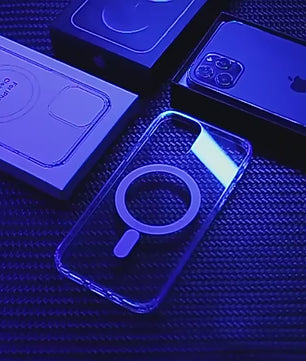 Transparant iPhone Hoesje - Magnetische Case