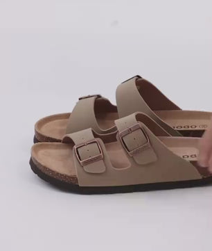 Odoly Classic-Stijl Kurk Sandalen