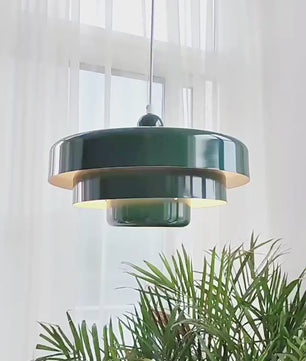 RetroDanish Nordic Hanglamp – Stijlvolle Macaron LED Plafondlamp