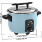 Commerciële Rijstkoker 8L/10L/13L – Aluminium Binnenpot met Antiaanbaklaag en Warmhoudfunctie