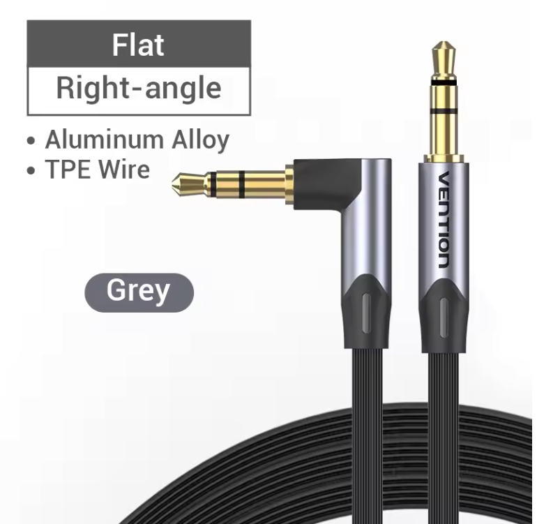 3.5mm Aux Kabel Jack – Hifi Audio Kabel Man naar Man voor Auto en Speakers