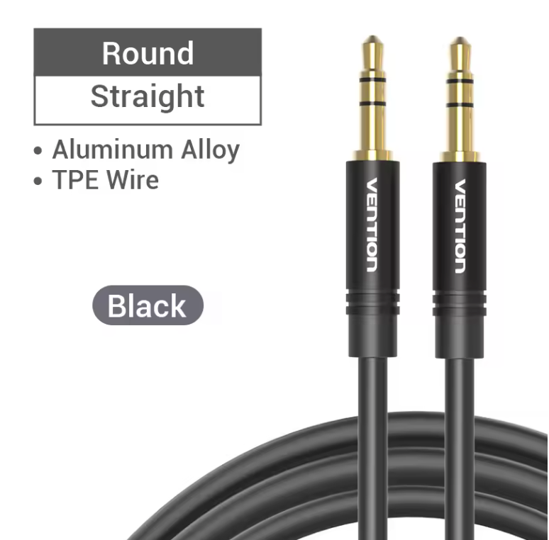 3.5mm Aux Kabel Jack – Hifi Audio Kabel Man naar Man voor Auto en Speakers
