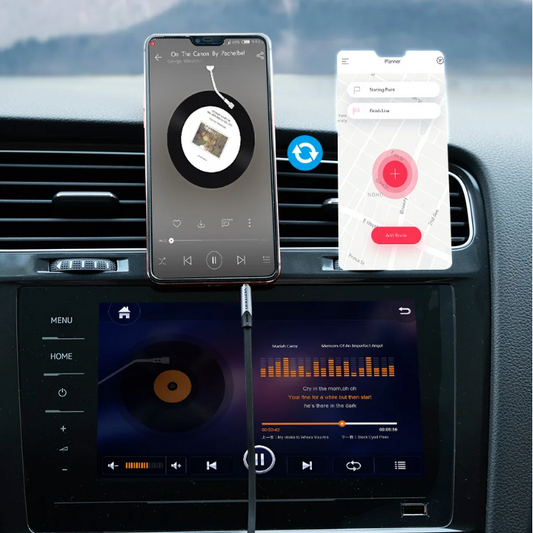 3.5mm Aux Kabel Jack – Hifi Audio Kabel Man naar Man voor Auto en Speakers