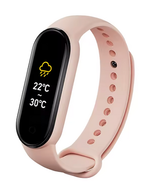 Smartwatch Fitness Armband – Hartslagmeter, Bloeddruk en Waterdichte Sport Tracker