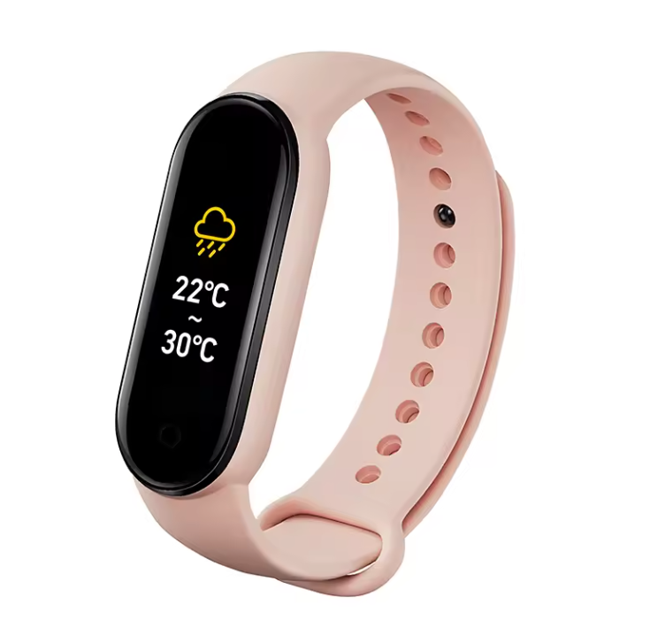 Smartwatch Fitness Armband – Hartslagmeter, Bloeddruk en Waterdichte Sport Tracker