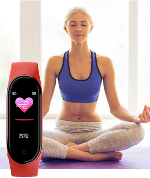 Smartwatch Fitness Armband – Hartslagmeter, Bloeddruk en Waterdichte Sport Tracker