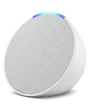 Smart Speaker met Spraakassistent en Klok – Mini WiFi Speaker met Bluetooth en Voice Control