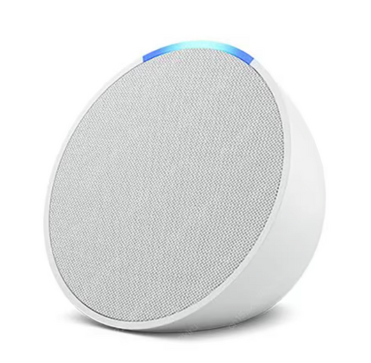Smart Speaker met Spraakassistent en Klok – Mini WiFi Speaker met Bluetooth en Voice Control